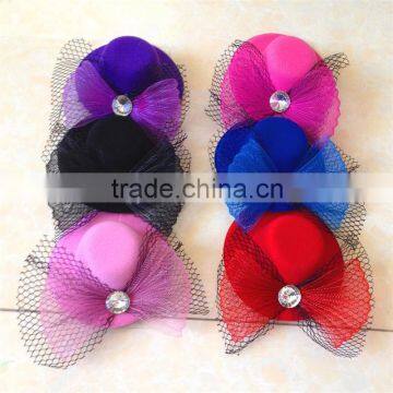 Wholesale Cheap Baby Girl Hair Decoration Mini Top Hat Clip photo-5