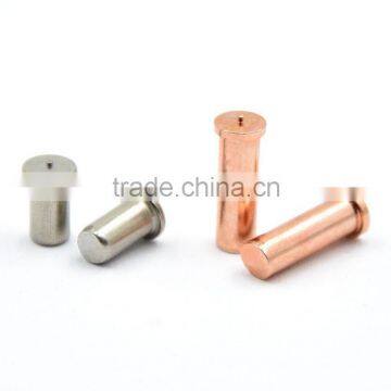 Standoff No Thread Copper CD Welding Stud