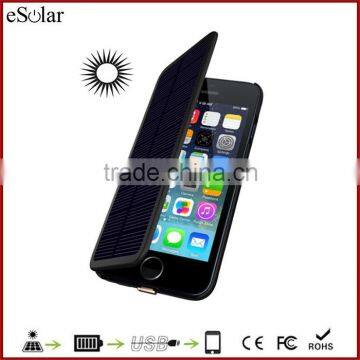 New design hands free power bank solar power bank case for iphone