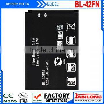 BL-42FN battery for LG P350 C550 P355 BL-42FN lg mobile phone battery