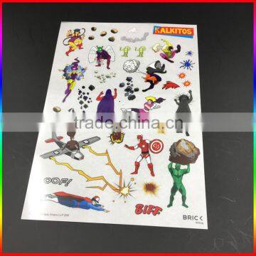Scratch Water Transfer Full Color Male/female Temporary Tattoo Sticker photo-2