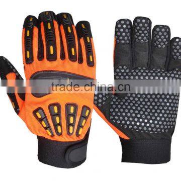 OIL RESISTANT High Impact Mechanical Gloves