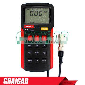 UNI-T UT315 Digital Vibrometer with USB Interface, vibrometer range: 0.1~199.9m/s2(acceleration)