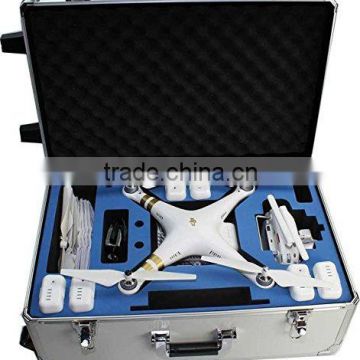 Aluminum DJI Phantom 2 3 Professional Advanced Standrad 4k Vision+ Travel Case Quadcopter Drones Rolling Travel Trolley