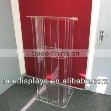 clear acrylic lectern (AL-A-0146)