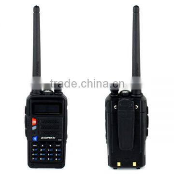 New Baofeng FF-12P Walkie Talkie 5W FM Radio 128CH VHF + UHF136-174+400-520MHz DTMF VOX Dual Band Dual Frequency Two Way Radio