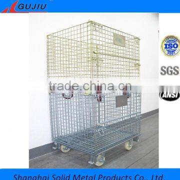 Collapsible Metal Storage Mesh Stillage Pallet Box Wire Containers