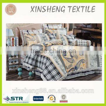 100% cotton reactive print 11pcs comforter set