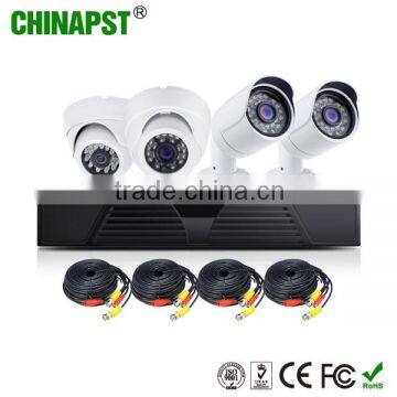 New Arrival AHD h.264 CCTV camera kit 4CH HD 2.0MP 1080P AHD CCTV Cameras+AHR Kit PST-AHDK04BH