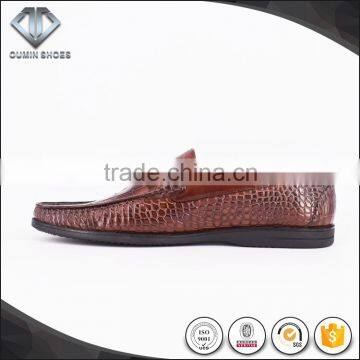 Latest Wholesale Oem Brand Leather Man Shoe Flat Moccasin Best Casual Loafer Shoes Men 2016 photo-4