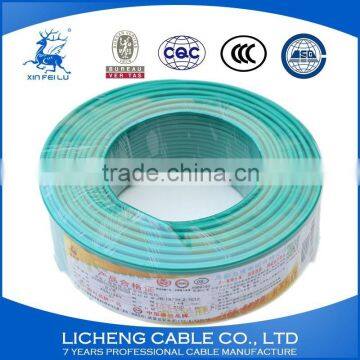 China Manufacturer Green House Wiring Copper Core PVC Insulated Flexible Wire and Cable With High Tension -BVR(6mm2) photo-5