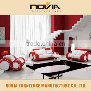 1+2+3 real leather sofa 109A