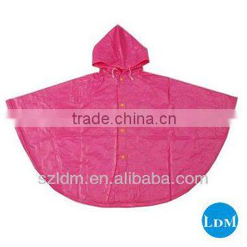 pretty 0.03mm waterproof poncho with logo,rain wear with EUROPE size A881