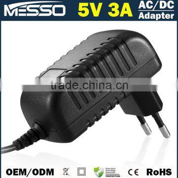 5V 3A AC DC Adapter 100-240V 50-60Hz AC Adapter 5V 3A Swithcing Power Supply 5V 3A AC Adapter