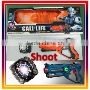 1pcs infrared gun and 1pcs UFO Shooting Gun Toys for kids