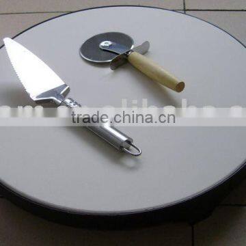 refractory pizza stone,refractory slab,cordierite mullite slab,pizza baking stone,pizza dish,pizza plate,pizza server,baking