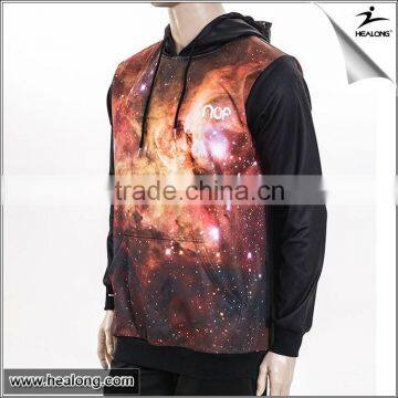 Winter Breathable Polyester Sublimation Print Full Body Hoodie