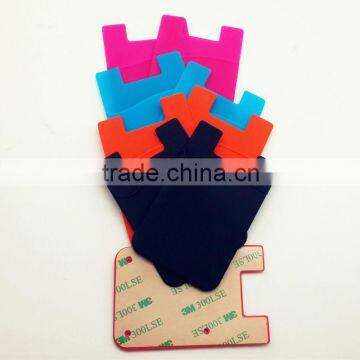 3M Sticky Silicone Smart Card Wallet for Mobile Phone photo-5