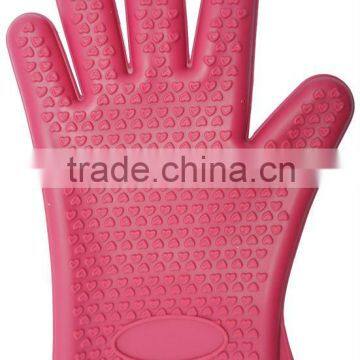 Silicone Heat-resistant Grilling Oven BBQ Gloves for Cooking / Baking photo-6