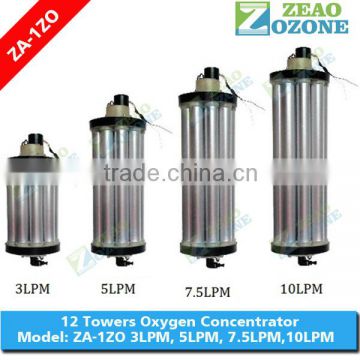 High efficiency 12 towers 5lpm 10lpm oxygen concentrator parts