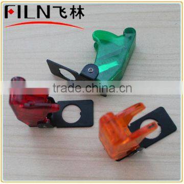 Aircraft Flip up cover for toggle switch plastic material