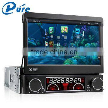 New Style car Multimedia system universal 1 din car dvd player with 7 inch automatic 1024*600 capacitive touch screen