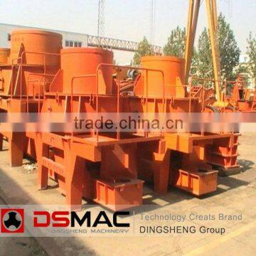 Sand aac block making machine with good gravel particle shape and low investment