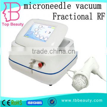 2015 Newest 1-5mhz adjustable microneedle fractiona RF with vacuum machine.