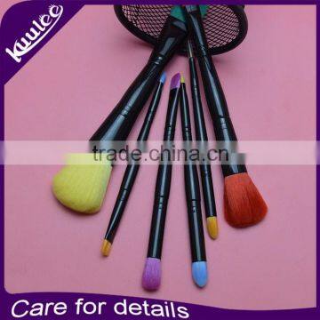 Hot New Fashion Wholesale Factory Direct Sales Double-Ended Eyeshadow 6Pcs Lip Cosmetics Brush Set