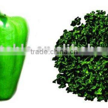 dehydrated green bell pepper