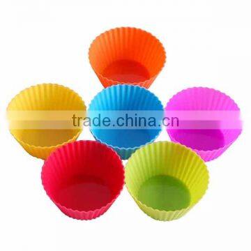 Candy color Reusable silicone cake mold