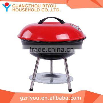 High Quality Rooftop Rectangular Charcoal Round Bbq Grill