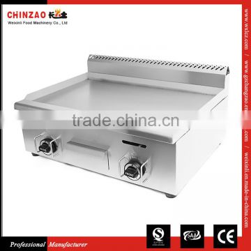 Large Size Commercial Hotel Resturant Supplies Counter Top Gas Griddle