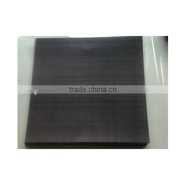 black powder coated stainless steel insect netting