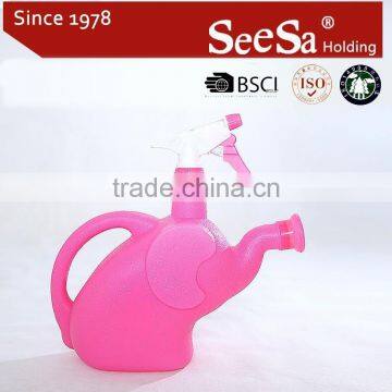 elephant watering cans Garden Trigger sprayer, Plastic Water sprayer /water can 2 in 1