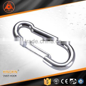 Bit shaped snap hook simplified AISI Stainless steel carabiner spring hook