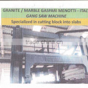 GRANITE /MARBLE MARIO BERNUCCI MACHINE FROM ITALY MANUAL POLISHING MACHINE