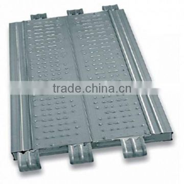 Scaffolding metal plank