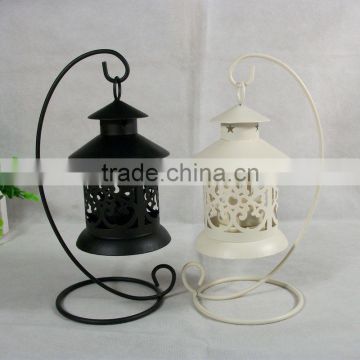 Wrought Iron Classical Street Lamp Candlestick Wedding Gift Candle Holder