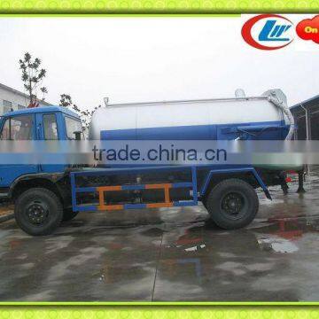 High Working Efficiency Combined sewer vacuum truck With Jetting