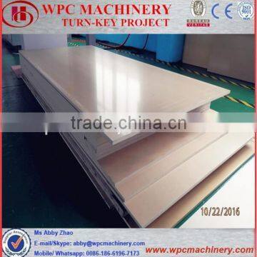 wood plastic composite board making machine