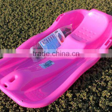 With Brake and Rope CE Approved Kids Winter Plastic Snow Glider Toboggan Sledge photo-5