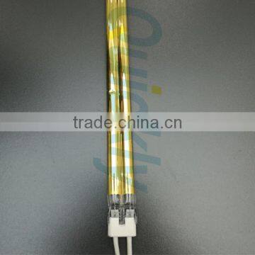 Fast medium wave quartz infrared emitter for drying