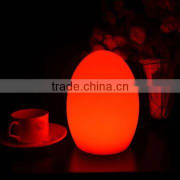 PE Materials Multi Color Change Egg Desk Reading Table Lamp Lighting photo-2