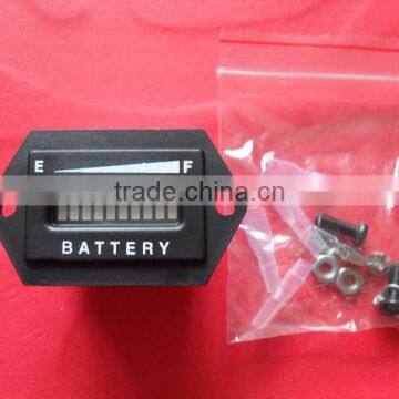 36v LED display battery indicator meter (hexagon)