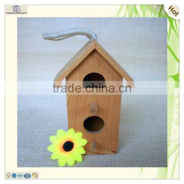 eco-friendly fairy style chimney double room bird cage