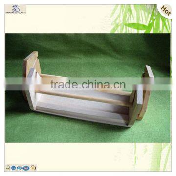 New Unfinished Wooden Printing Holder Support Rack Frame photo-6