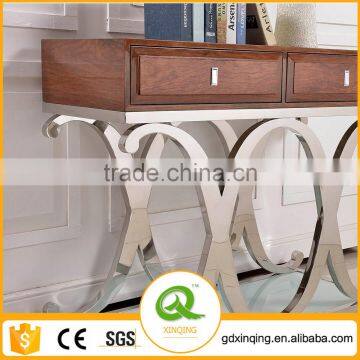 F359 Bedroom Furniture Modern Walnut MDF Sideboard photo-2