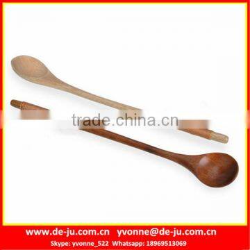 Super Long Natrual Bamboo Carbonized Spoon photo-2