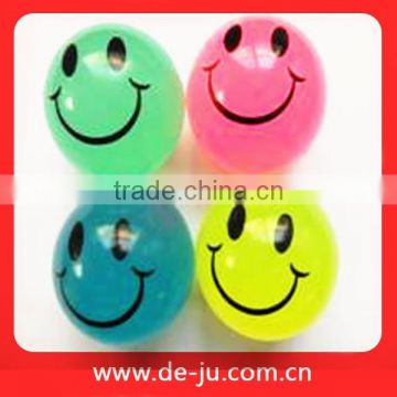 Novelty Playing Hobbies Smile Face Skip Ball Toy Ball